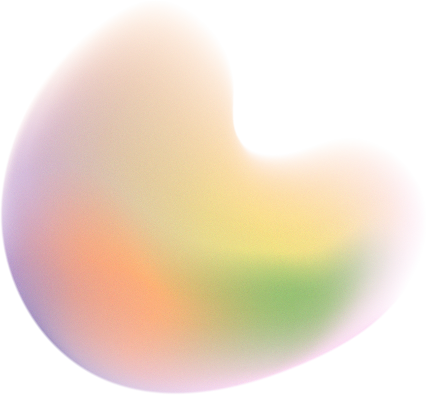 Soft Textured Gradient Blob